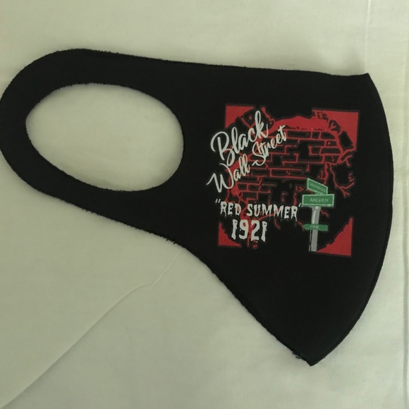 1921 Black Wallstreet Mask - Picture 2 of 2